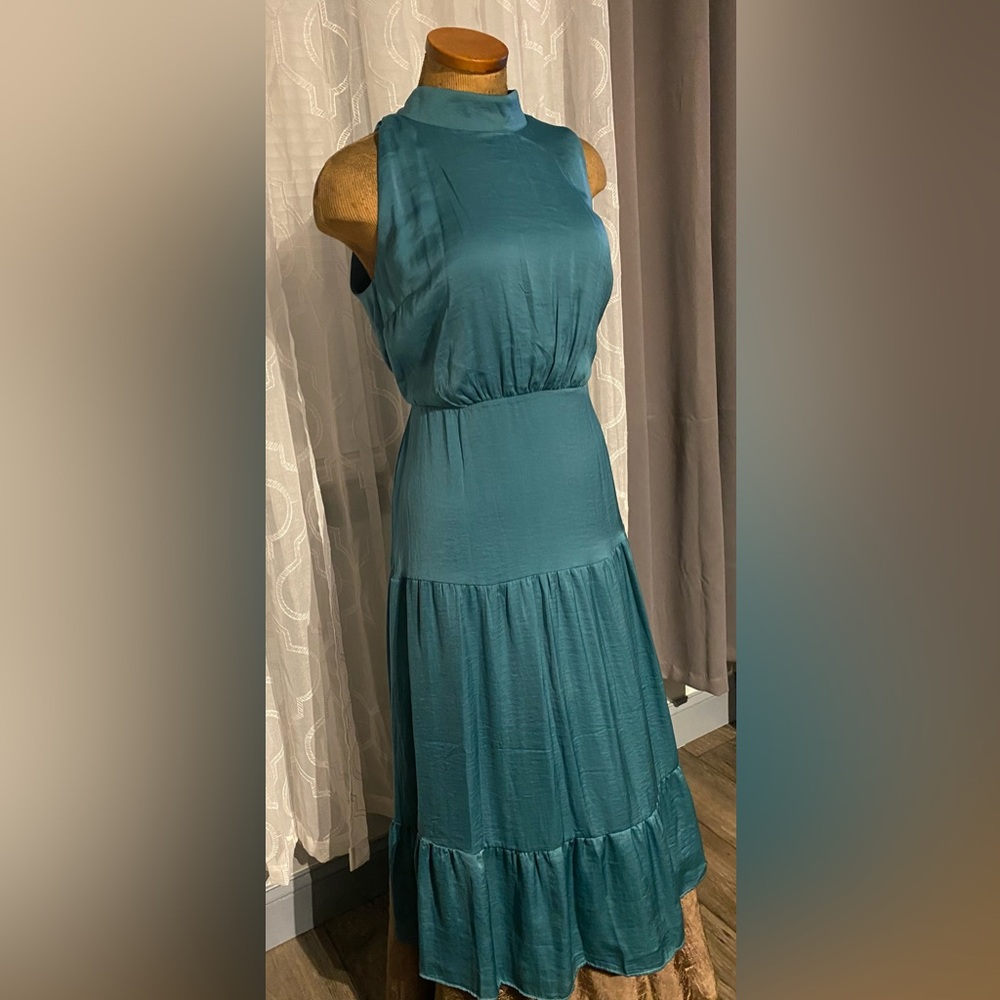 Sam Edelman Tiered Dress with Tie Back.